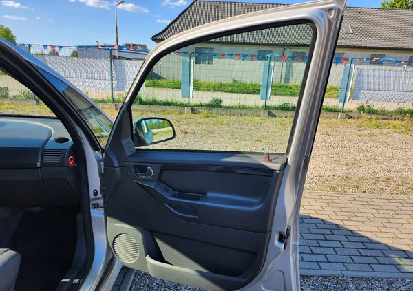 Opel Meriva cena 15900 przebieg: 210956, rok produkcji 2006 z Piła małe 529